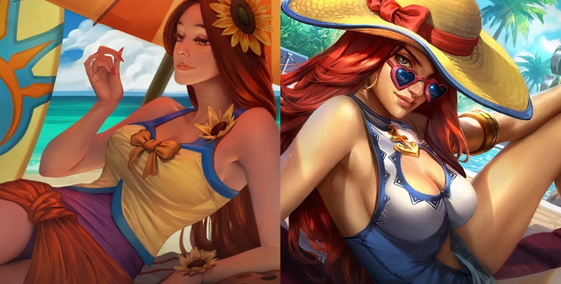 Miss Fortune and Leona duo